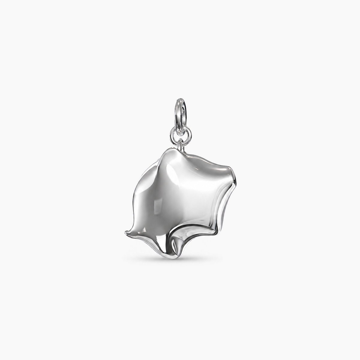 Pig Flow Pendant front view on #F9F9F9 background