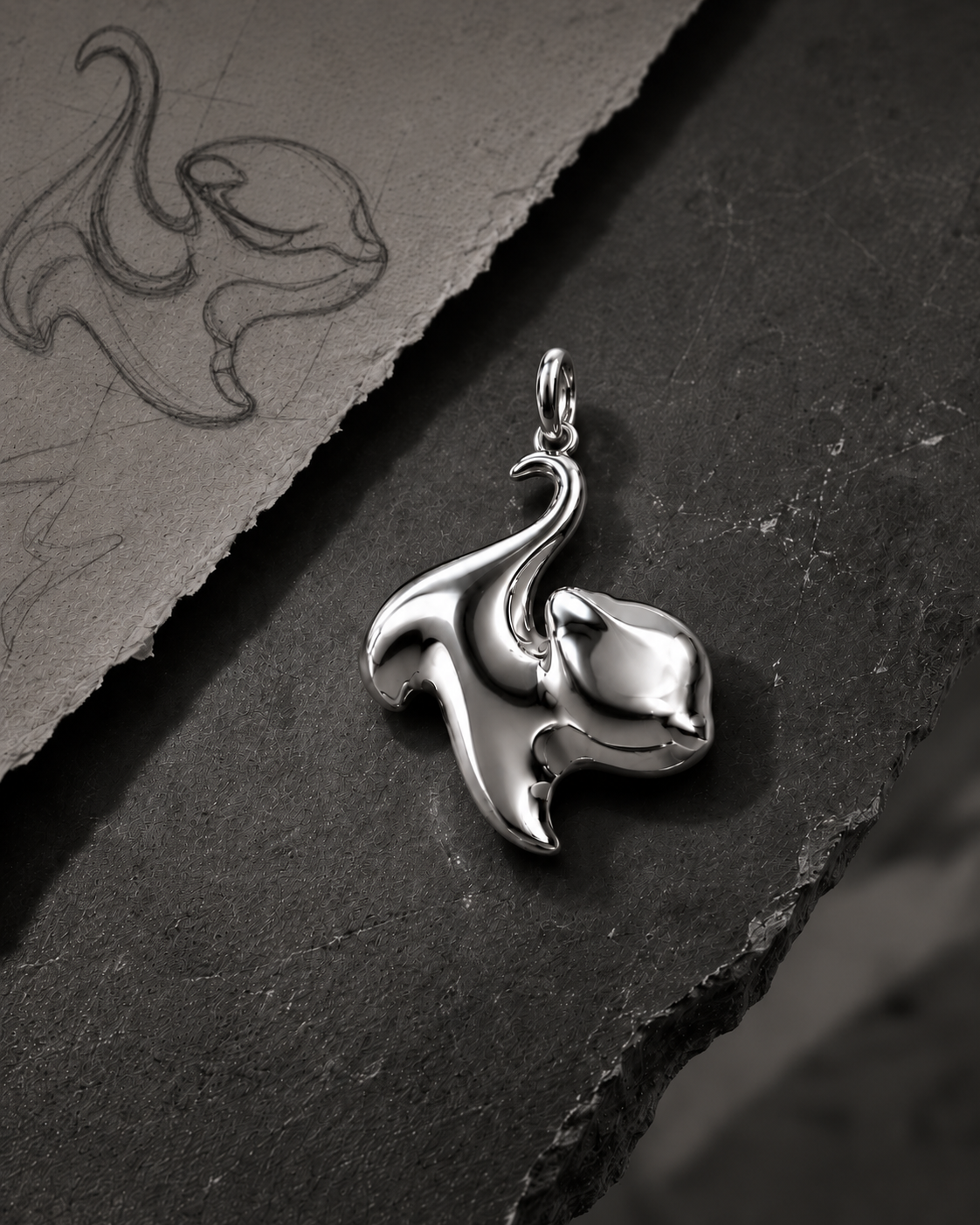 AUVYR Tiger Flow Pendant design study